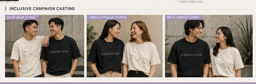 Every Kind of Us apparel campaign